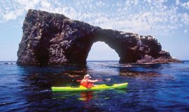 Another view of the 40ft arch from kayak level. Photo courtesy of Zuzana Prochazka