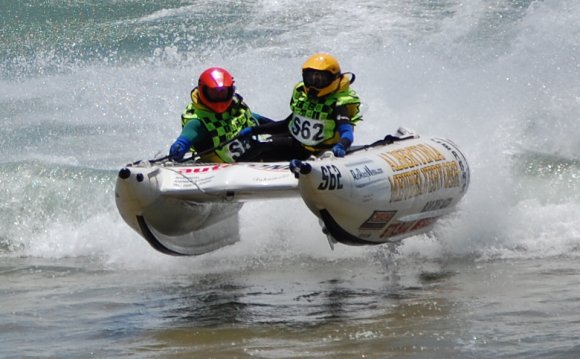 Inflatable Boat Racing