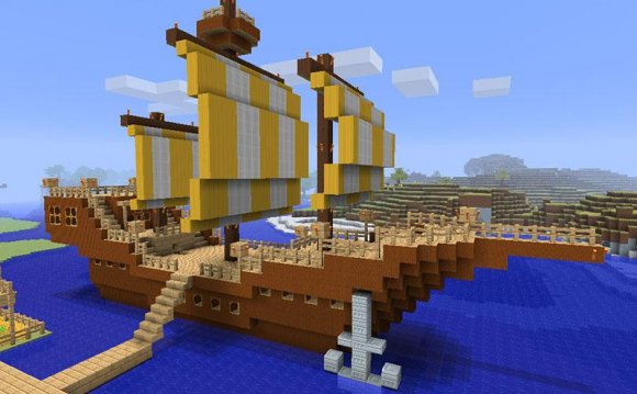 Minecraft boat Sails
