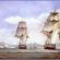 Vintage sailing ships
