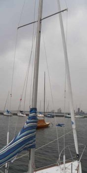 furled sail