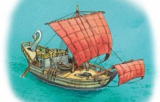 Roman cargo ship, AD 200