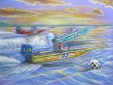 Bass Boat Racing