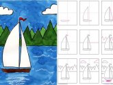 How to draw a Sailboat?