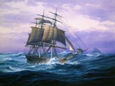Paintings of old sailing ships